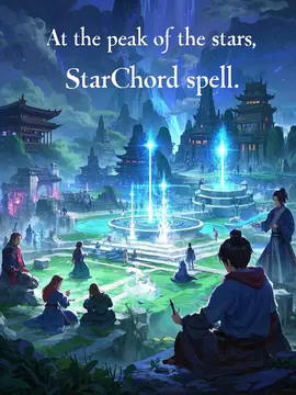 At the peak of the stars, StarChord spell.