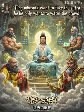 Tang monk doesn't want to take the sutra, he only wants to water the crowd.