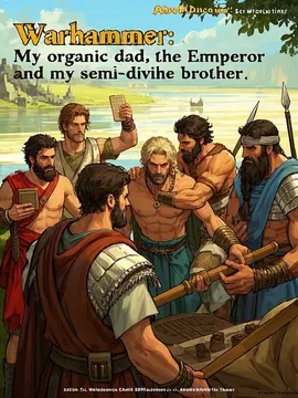 Warhammer: My organic dad, the Emperor, and my semi-divine brother