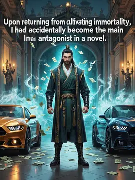 Upon returning from cultivating immortality, I had accidentally become the main antagonist in a novel.