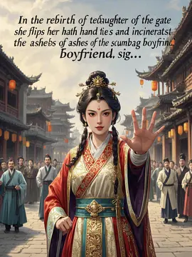 In the rebirth of the eldest daughter of the gate, she flips her hand and incinerates the ashes of the scumbag boyfriend.